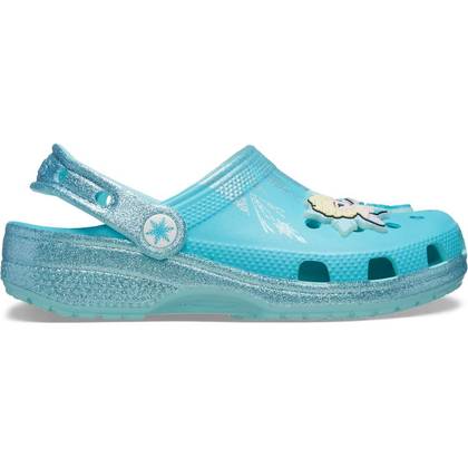 Crocs Kids Disney Frozen Elsa Classic Clogs, Multi, J1