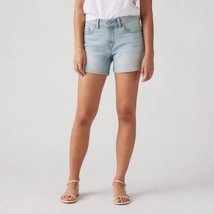 Levi's® Women's A-Line Shorts - All The While 30: Midweight Denim, Mid Rise, 4.5" Inseam, Stretch Fabric