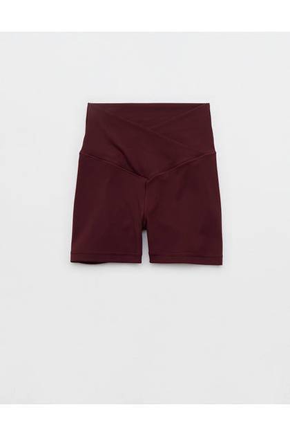 OFFLINE By Aerie Real Me Crossover 3" Bike Short Royal Berry