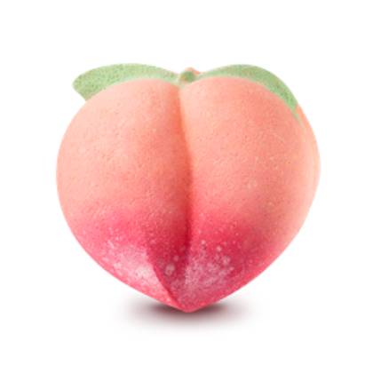 LUSH | Peachy | Bath Bomb | Handmade Bath Bombs | Luxury Bath Fizzers