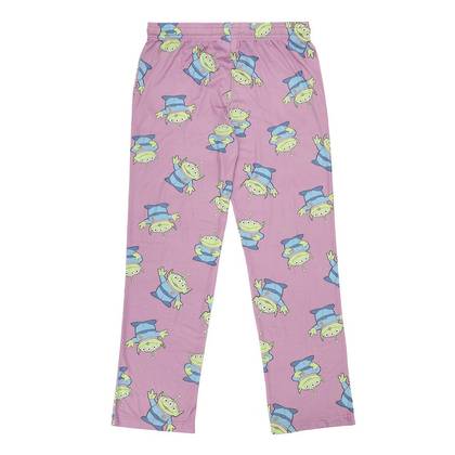 Disney's Toy Story Alien All-Over Print Women's Sleep Pajama Pants -Large