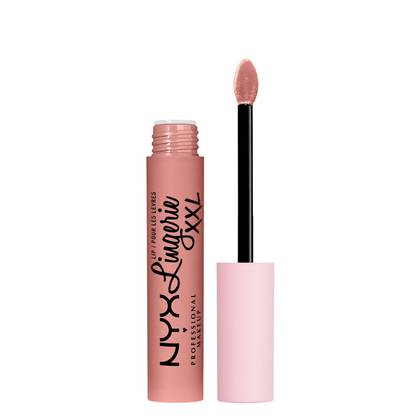NYX Professional Makeup Lip Lingerie XXL Smooth Matte Liquid Lipstick - 16hr Longwear - 01 Undressd - 0.13 fl oz