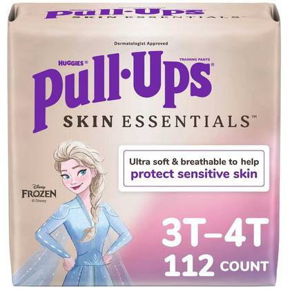 Pull-Ups Girls' Skin Essentials Training Pants - Size 3T-4T - 112ct