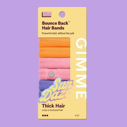 Bounce Back Hair Bands - Thick - Golden Hour