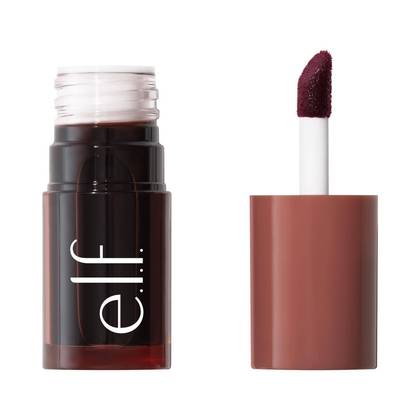 e.l.f. Sheer For It Blush Tint - Buildable Stain For Lips + Cheeks - Maple Latte - 0.22 fl oz