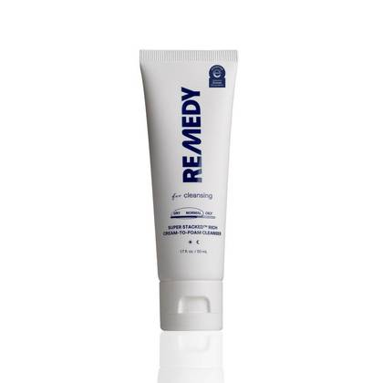 Remedy Skin Facial Cleansing Cream-to-Foam for Normal to Dry Skin - 1.7 fl oz