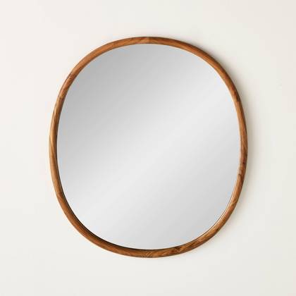 30"x27" Rounded Corner Accent Mirror - Hearth & Hand™ with Magnolia