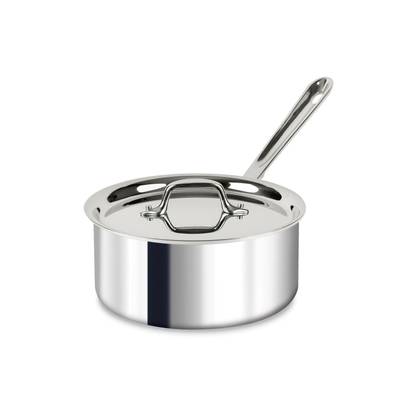 All-Clad D3 Stainless Steel Saucepan with Lid