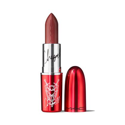 MAC - Viva Glam Lustreglass Lipstick In Roan Of Arc