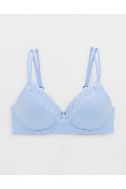 Sunnie Wireless Push Up Bra Cloudy Blue