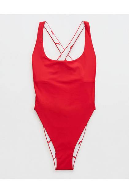 1st Bikini On The Beach™ One Piece Swimsuit Chilly Red