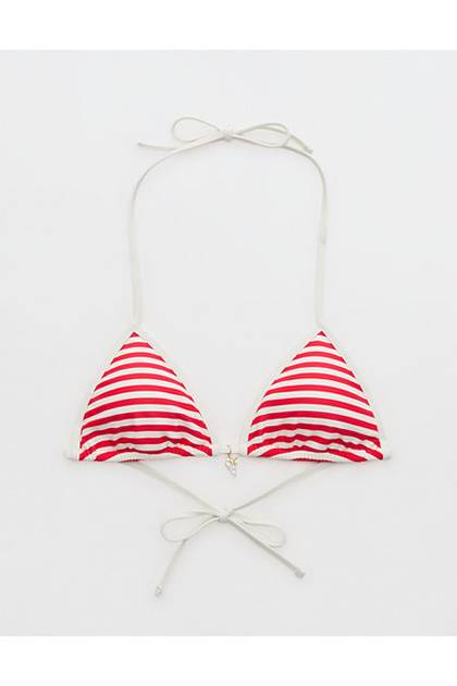 1st Bikini On The Beach™ Triangle Bikini Top Chilly Red