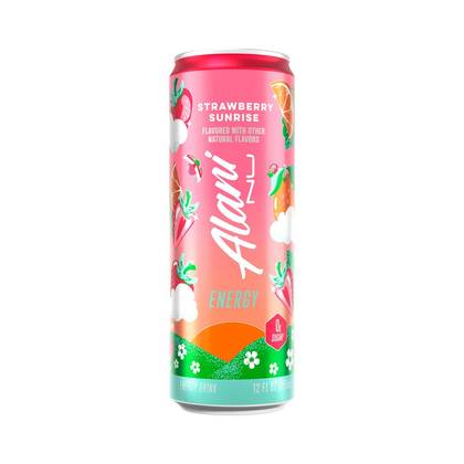 Alani strawberry Sunrise Energy Drink - 12 fl oz Can