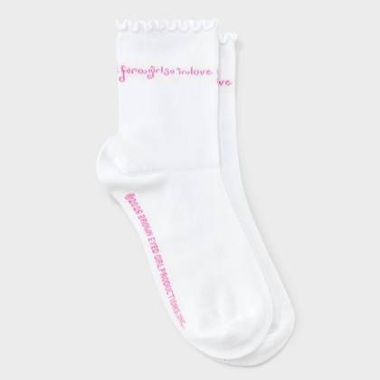 Women's Olivia Rodrigo Graphic Socks - White