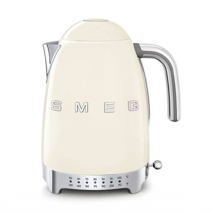 Smeg 50's Retro Style Aesthetic Variable Temperature Kettle, 1.7L