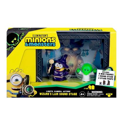 Illumination's Minions & Monsters Figure 2-pack with Wizard's Lair Sound Stage