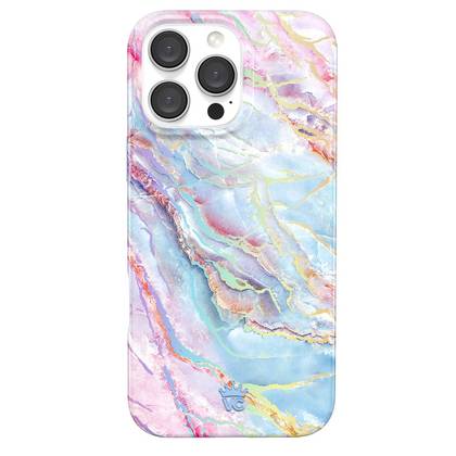 VELVET CAVIAR iPhone 16 Pro Max MagSafe Case - Holo Moonstone: Marble Abstract Design
