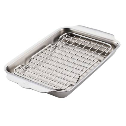 Hestan Provisions Oven Bond Eighth Sheet Pan with Grid