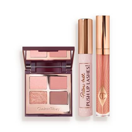 Charlotte Tilbury Pillow Talk Eyes + Glossy Lips Kit - Limited Time Offer