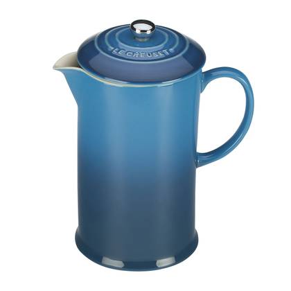 Le Creuset Red French Press, 27 Ounce
