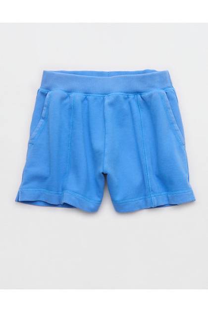 Aerie Go-To Stitch Short Rome Blue