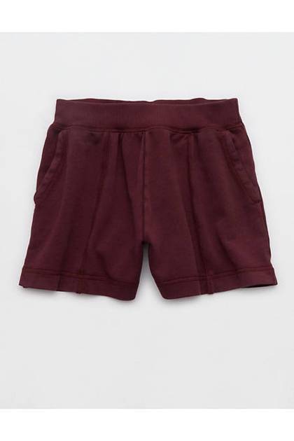 Aerie Go-To Stitch Short Royal Berry