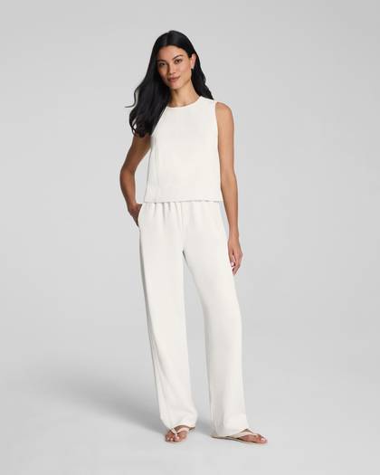 SPANX® CarryOn Straight Leg Pant | Ivory - Ivory