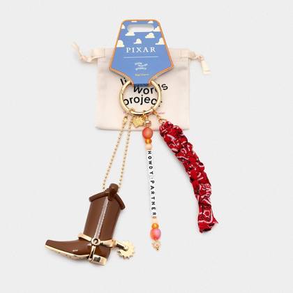 Little Words Project x Toy Story Howdy Partner Cowboy Boot Bag Charm - Multicolor
