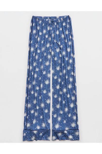 OVERSLEPT by Aerie Real Soft® Trouser PJ Horizon Sky