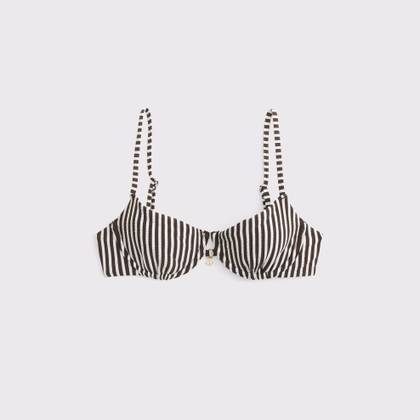 Seersucker Balconette Underwire Bikini Top