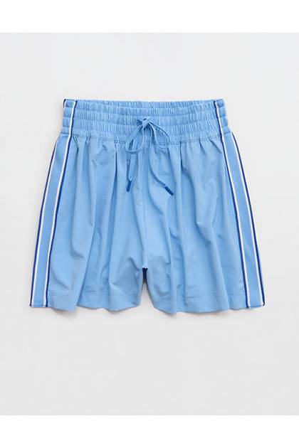 OFFLINE By Aerie High Waisted 3" Hot Stuff Track Short Horizon Sky