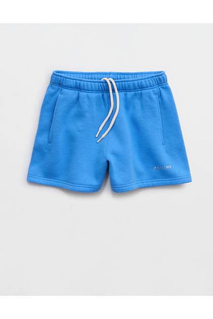 OFFLINE By Aerie 3" Cloud Fleece Short Rome Blue