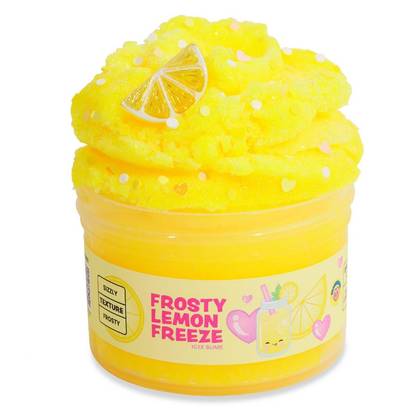 PeachyBbies Frosty Lemon Freeze Slime and Putties