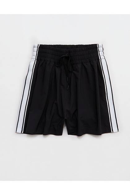 OFFLINE By Aerie High Waisted 3" Hot Stuff Track Short True Black