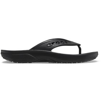 Crocs Adult Baya II Flip Flop Sandals, Black, W8/M6