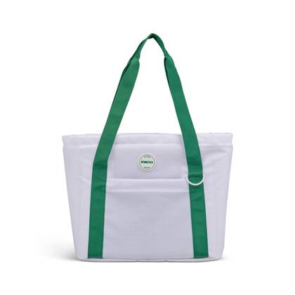 Igloo Sport Tote 26 Cans/18 qt Soft Side Insulated Cooler - White/Green