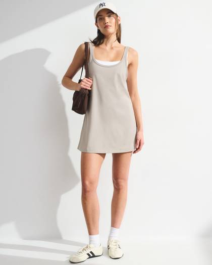 YPB On The Go Double-Layered Dress