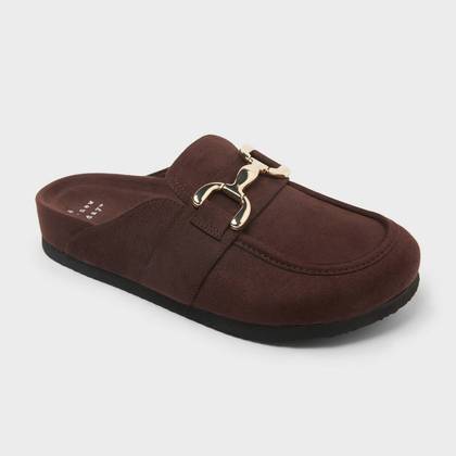 Women’s Beritt Shoes with Memory Foam Insole - A New Day™ Chocolate 5