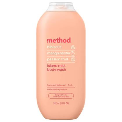 Method Body Wash - Island Mist - 18 fl oz: Paraben-Free, Whole Body Application, Normal Skin