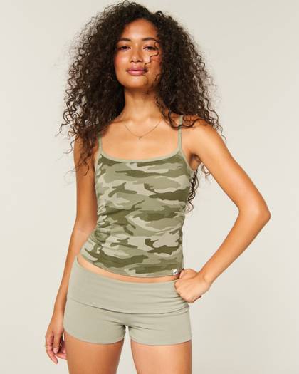 Hollister Callie Reversible Knit Shortie Shorts