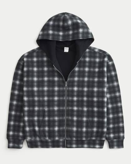 Reversible Zip-Up Hoodie