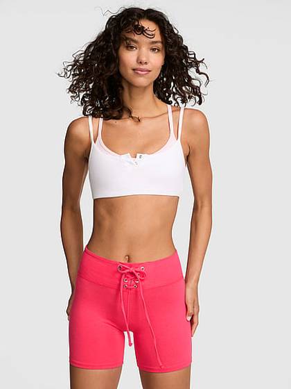 All-Day Cotton™ Lace-Up Bike Shorts