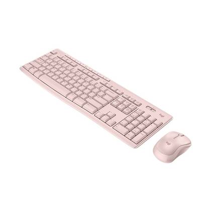 Logitech Wireless Keyboard and Mouse Pink