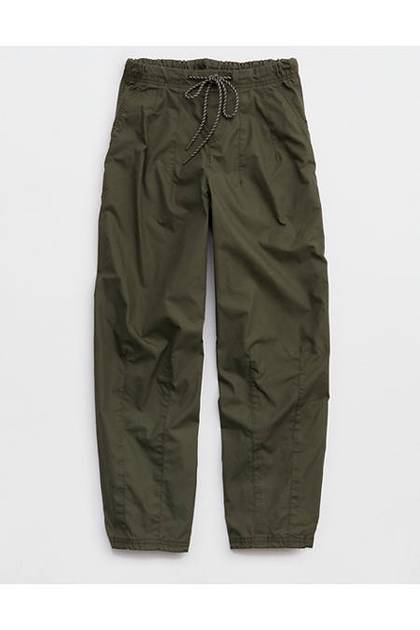 OFFLINE by Aerie Twill Seeker Pant Festive Olive