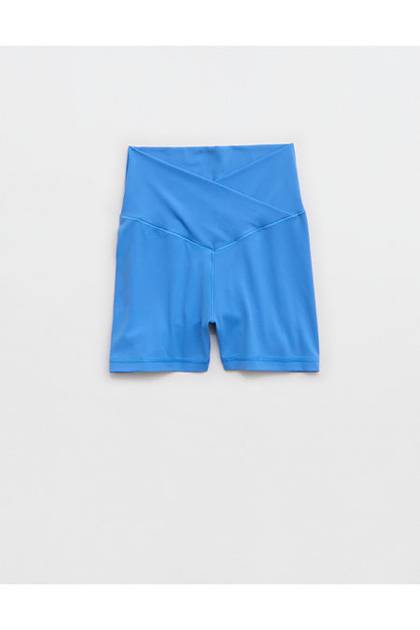 OFFLINE By Aerie Real Me Crossover 3" Bike Short Rome Blue