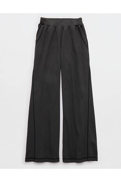 Aerie Go-To Trouser Smoked Gray
