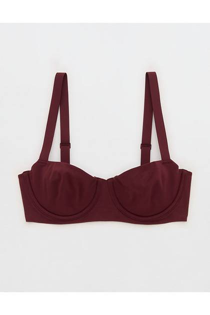 SMOOTHEZ Seamless Unlined Bra Royal Berry