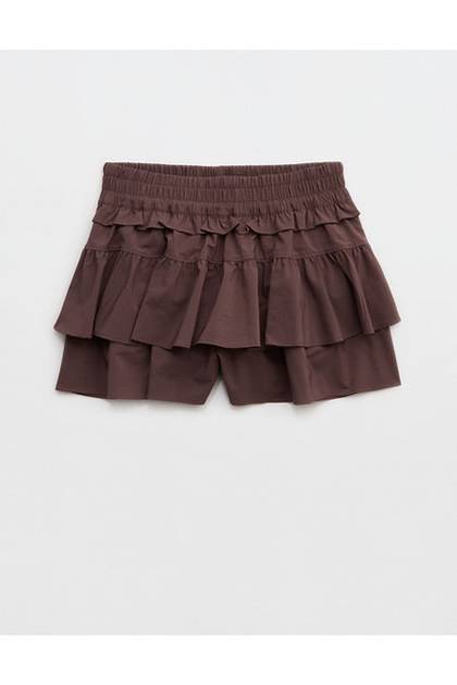OFFLINE By Aerie Layered Ruffle Short Relic