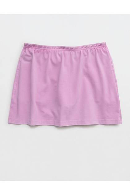 OFFLINE By Aerie OG Cotton MVP Mini Skort Planet Pink
