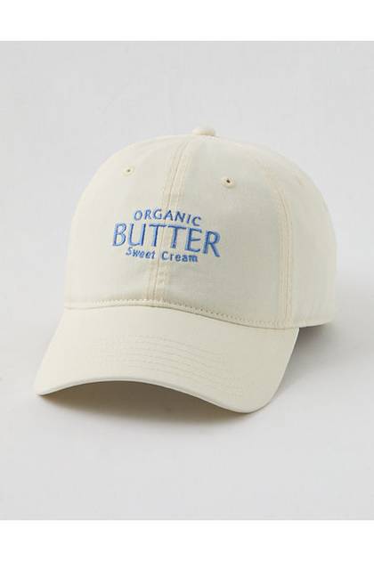 Aerie Graphic Baseball Hat Cozy Yellow